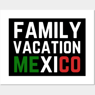 Family Vacation Mexico Posters and Art